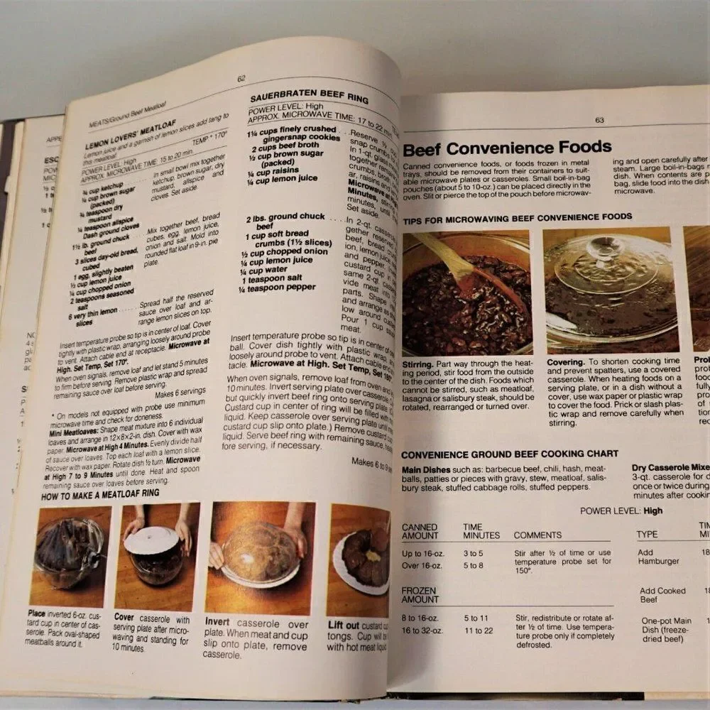 The Microwave Guide And Cookbook General Electric Co 1979 Hardcover Cooking